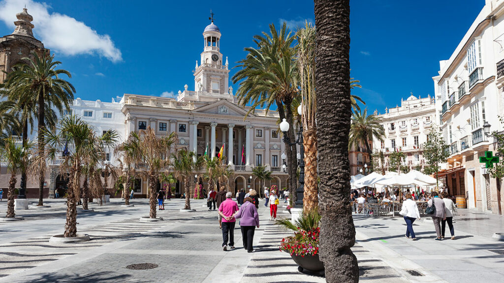 Cádiz, ubicada en el sur de la comunidad autónoma de Andalucía.