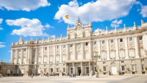 El Palacio Real de Madrid.