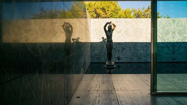 Museo en Mies Van der Rohe gratis en Barcelona