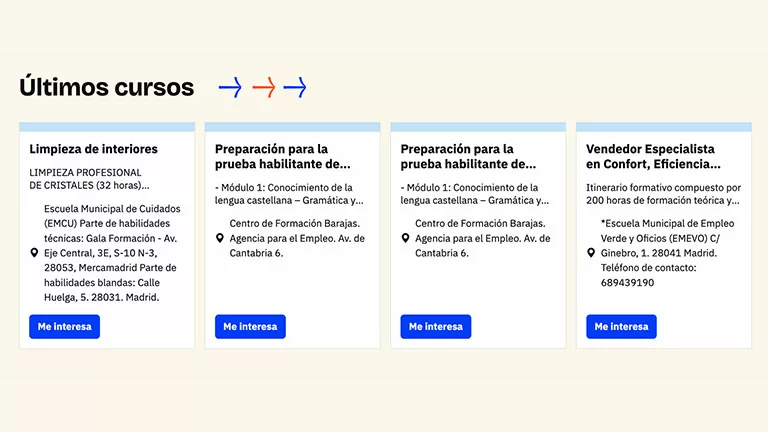 Salta Empleo publica de forma continua nuevos cursos gratuitos en Madrid. Entre las últimas formaciones aparecen limpieza de interiores, preparación para conductor VTC y eficiencia energética.