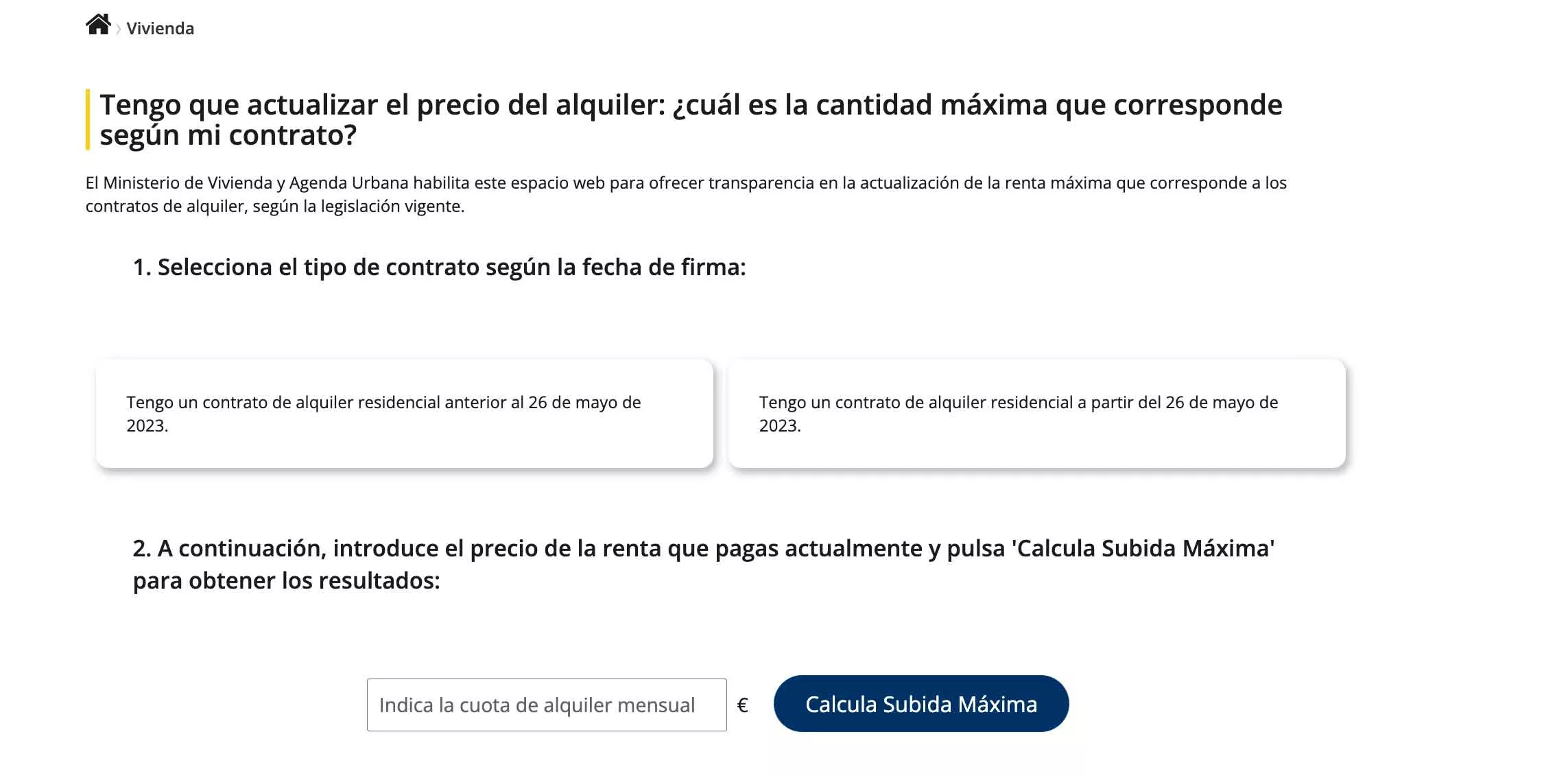 Te explicamos cómo funciona la herramientaque permite calcular de forma fácil y rápida el precio máximo al que puede actualizarse el alquiler.