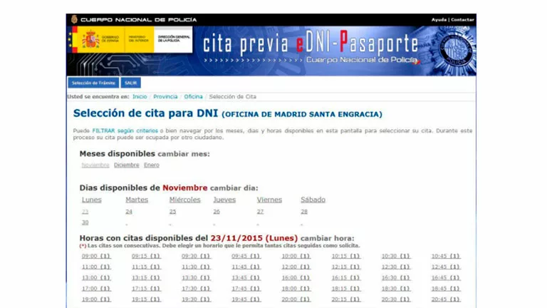 Cómo pedir cita previa para obtener el pasaporte en España paso a paso
