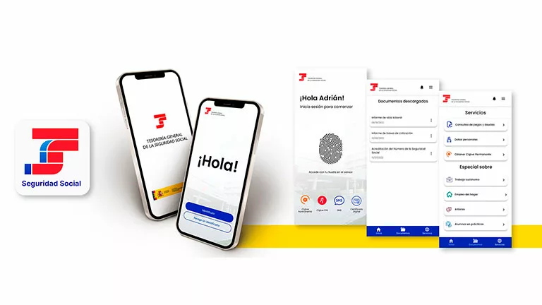 Cómo funciona la app Import@ss de la Seguridad Social