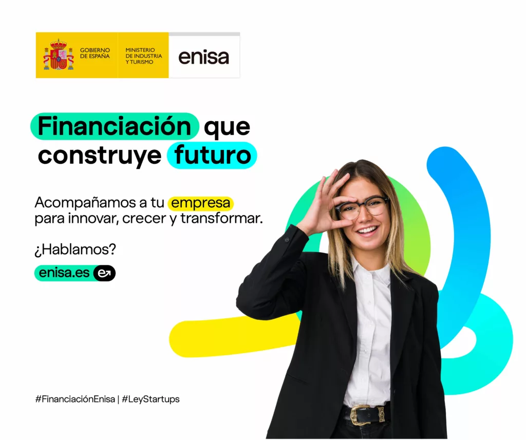 Enisa ofrece préstamos participativos a pymes y startups con proyectos innovadores en España.
