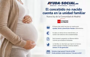 Nueva ley en Madrid: el concebido no nacido contará como miembro de la unidad familiar